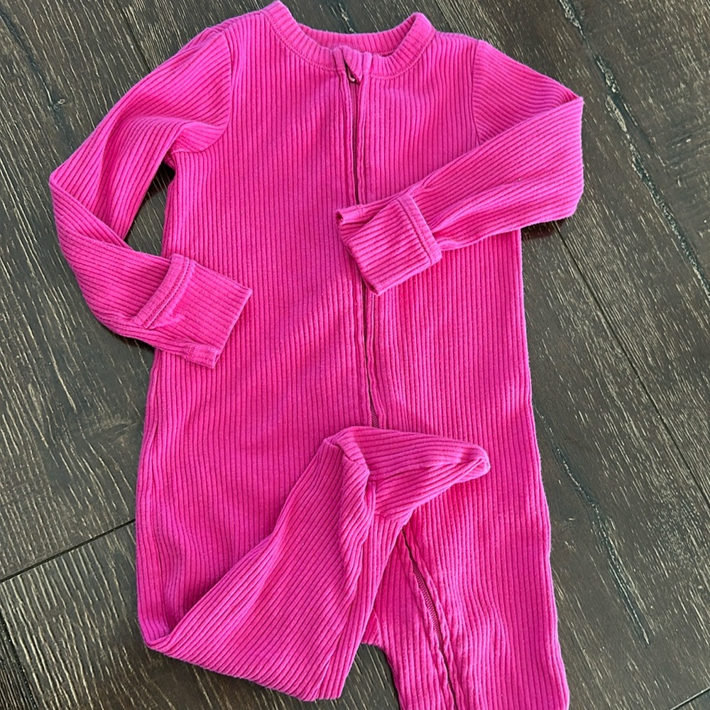 Hot Pink Baby Sleeper